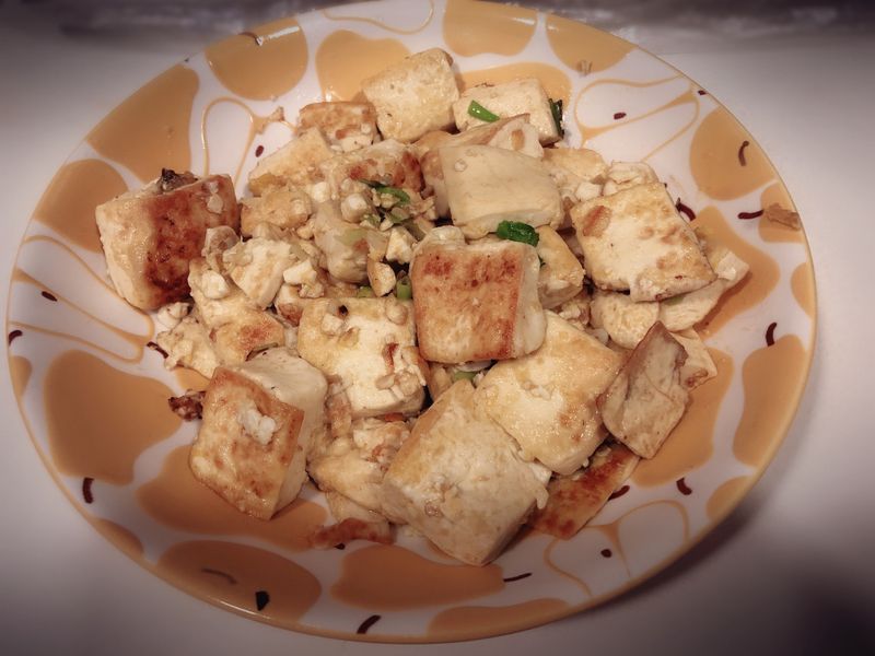 鹹蛋板豆腐