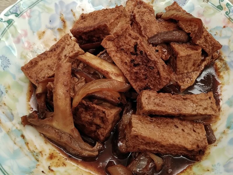 烤肉醬炒百頁