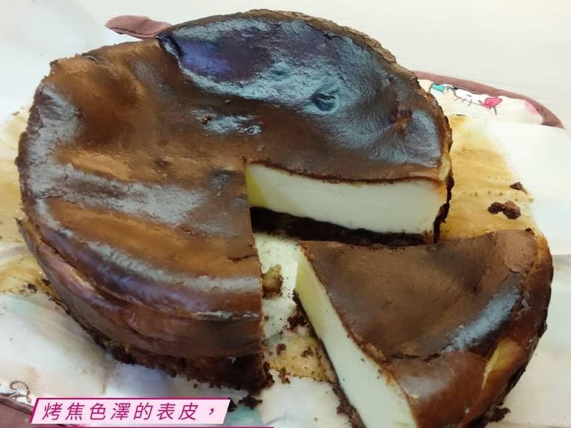 巴斯克乳酪蛋糕 (水波爐)
