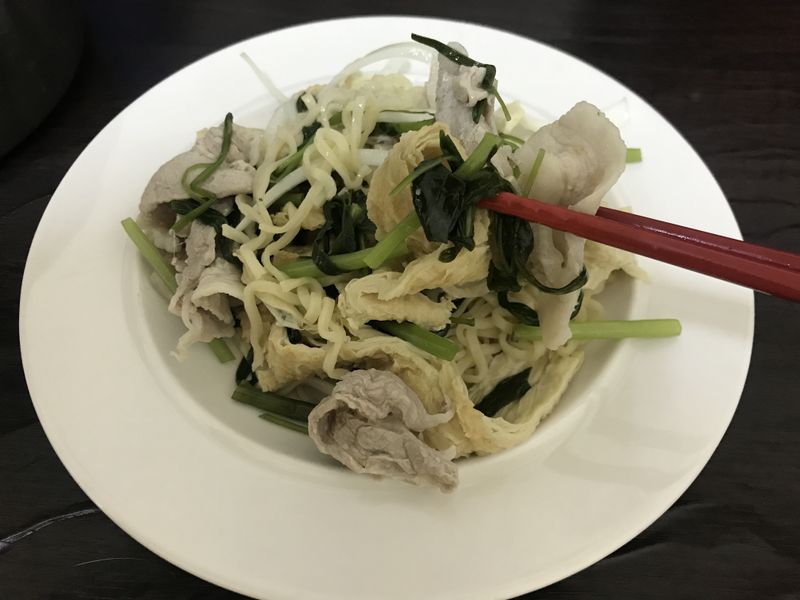 魚露涼拌泡麵