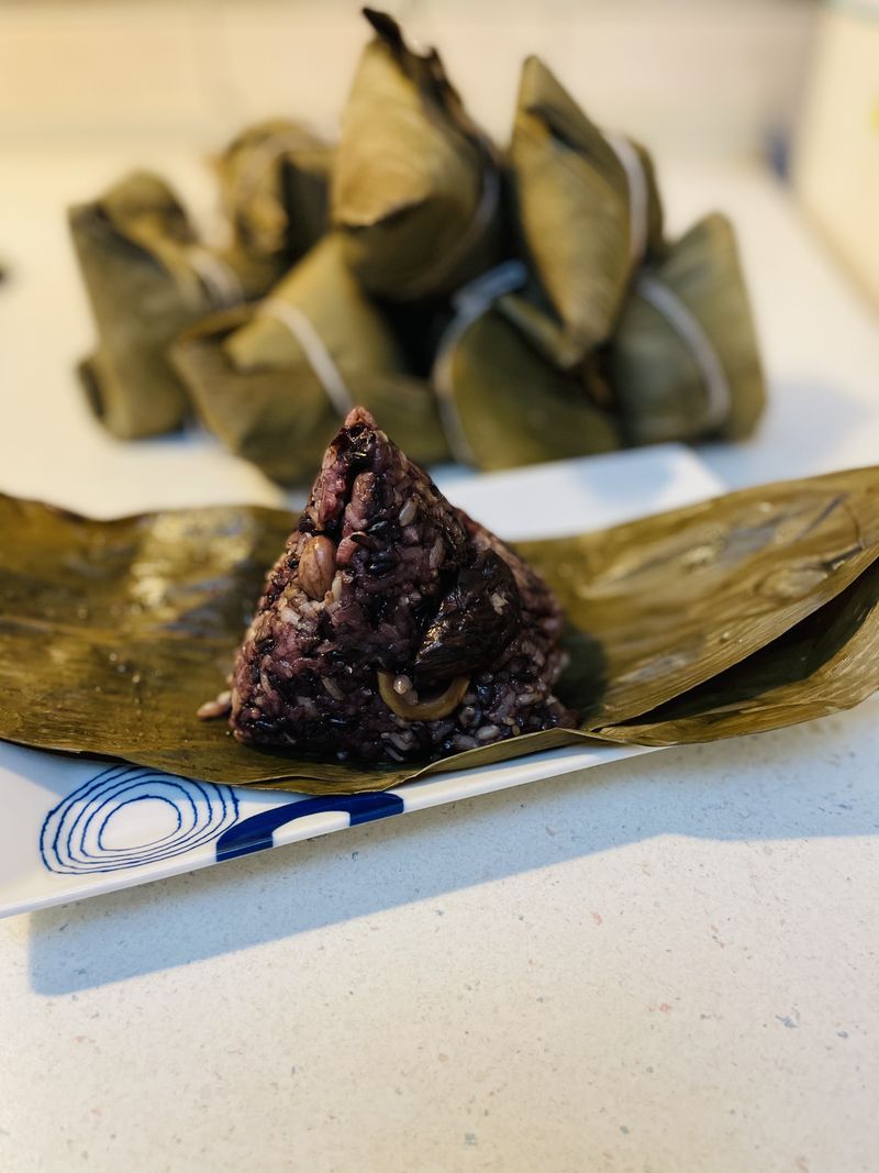雜糧紫米粽
