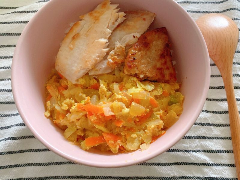 什錦蔬菜拌飯
