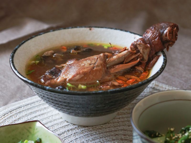 羊奶頭雞湯