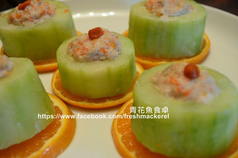 【年菜系列】黃瓜鑲鯖