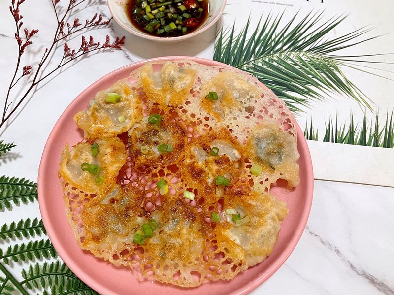 冰花煎餃