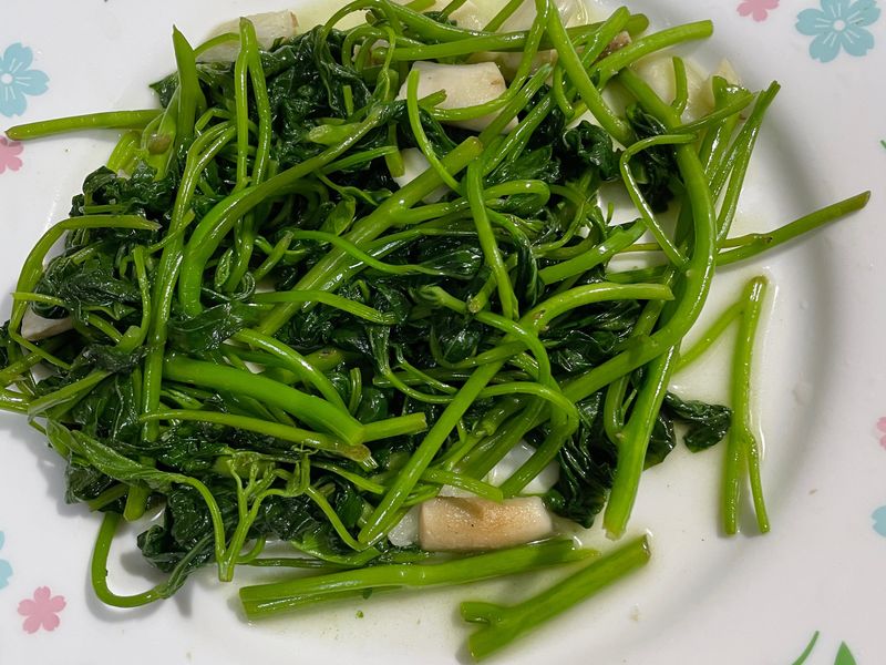 炒地瓜葉