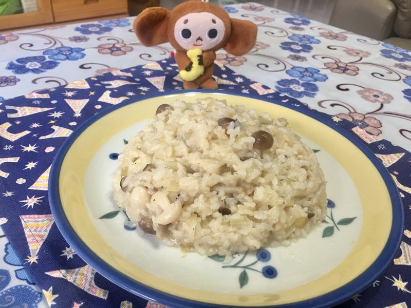 野菇燉飯
