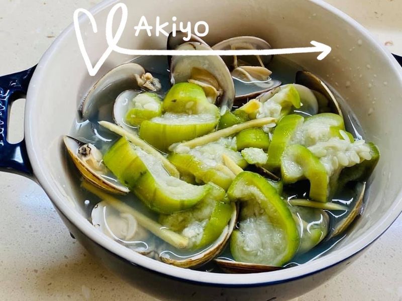 絲瓜蛤蜊湯 (電鍋版)懶人料理