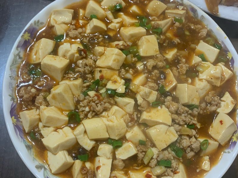 麻婆豆腐...