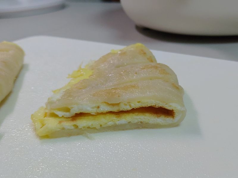宿舍料理-粉漿蛋餅by電火鍋