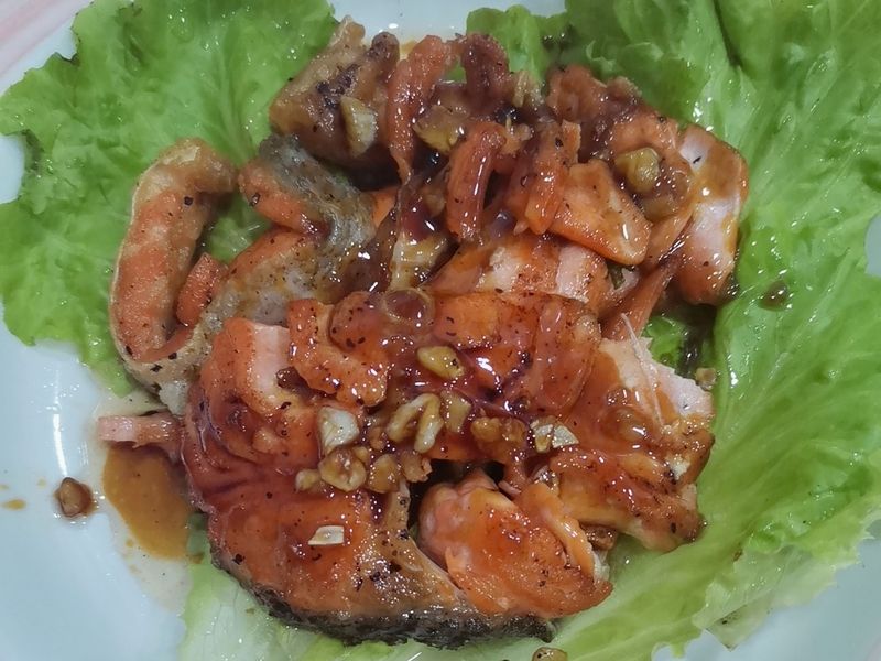 干 煎 三 文 鱼🍣
