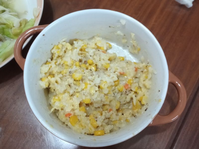 康寶玉米濃湯燉飯