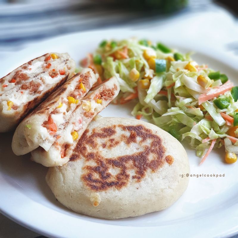🇸🇻異國美食-玉米餅PUPUSAS