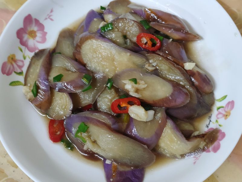 蔥花茄子