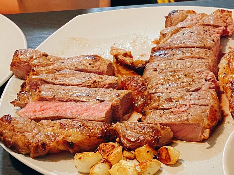 牛油煎牛扒