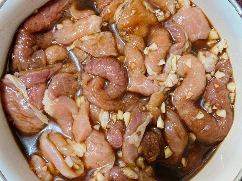 醃豬肉片
