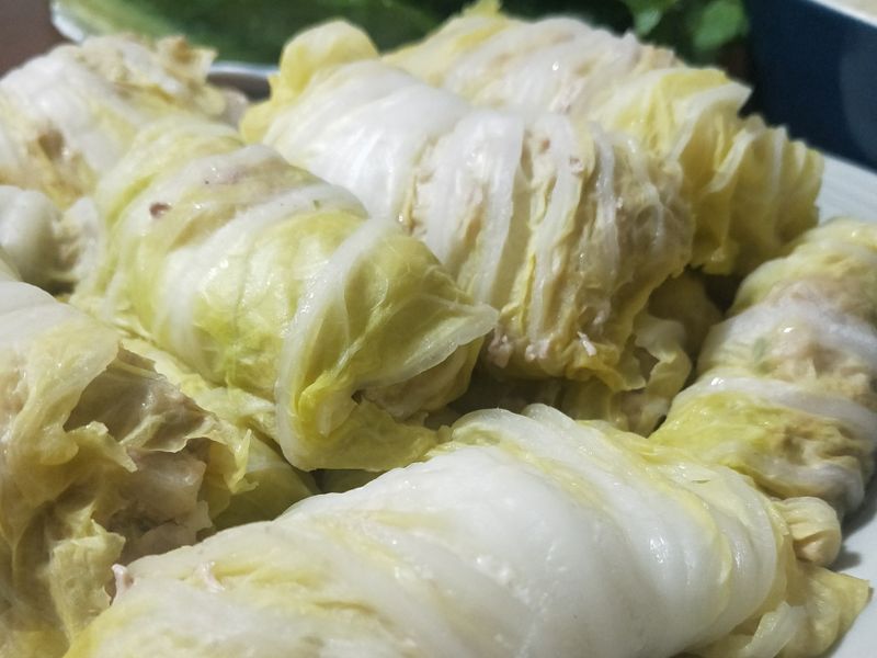 大白菜肉捲