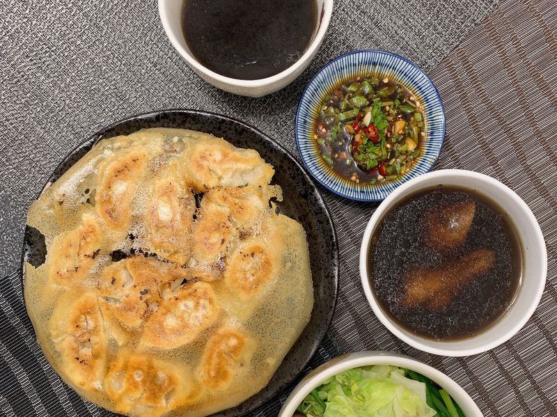 冰花煎餃