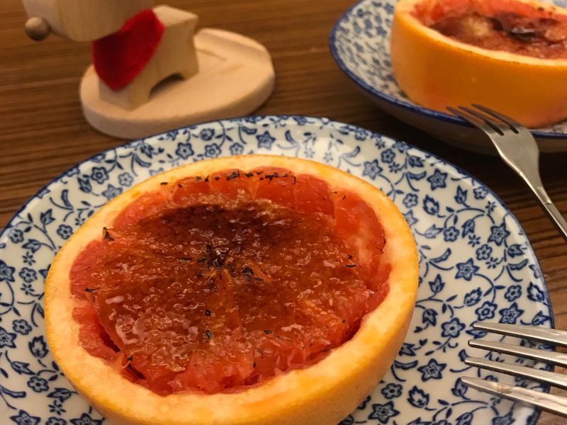 糖燒葡萄柚