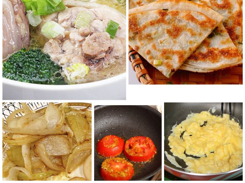 蔬食雞湯早餐