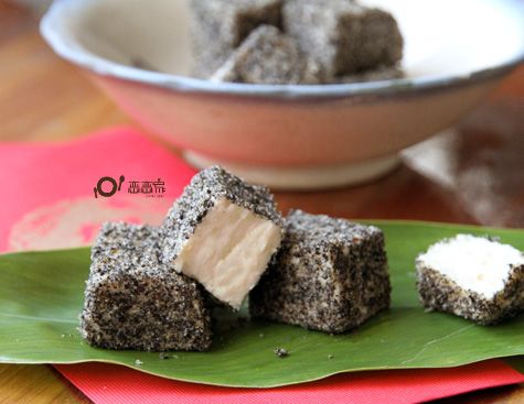 芝麻黑糖鮮奶涷by戀戀家