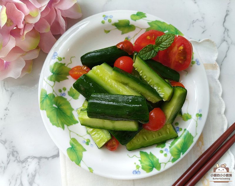 柚香醋漬小黃瓜★夏日必備簡易涼拌菜!