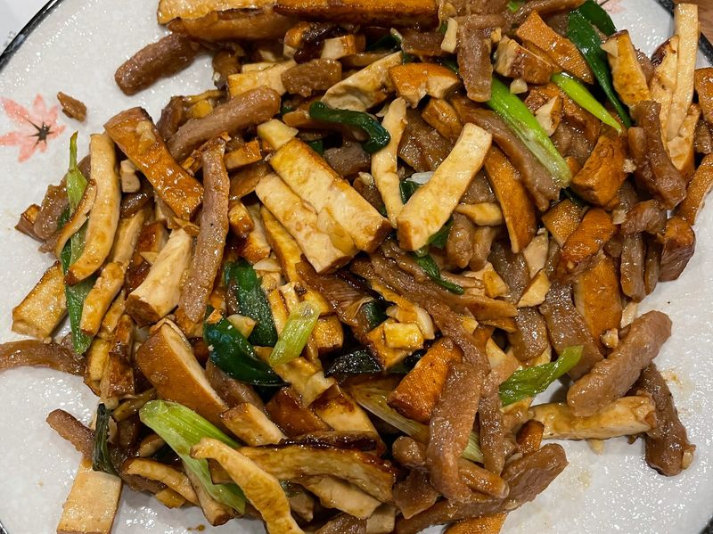 肉絲炒豆乾