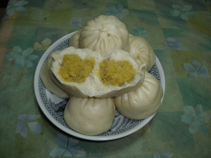 地瓜包子