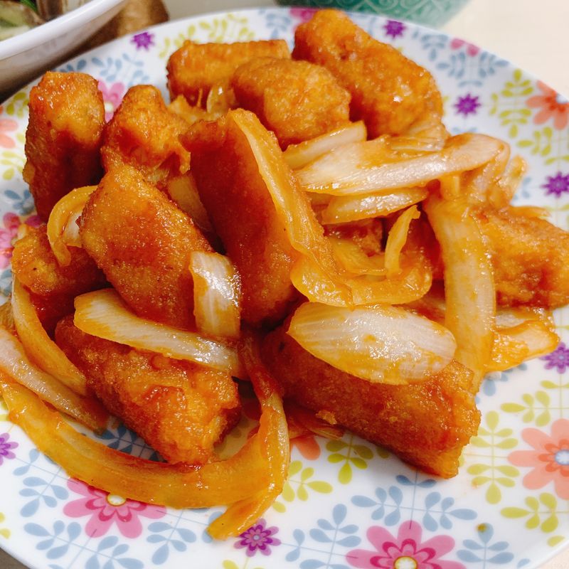 糖醋鱈魚條