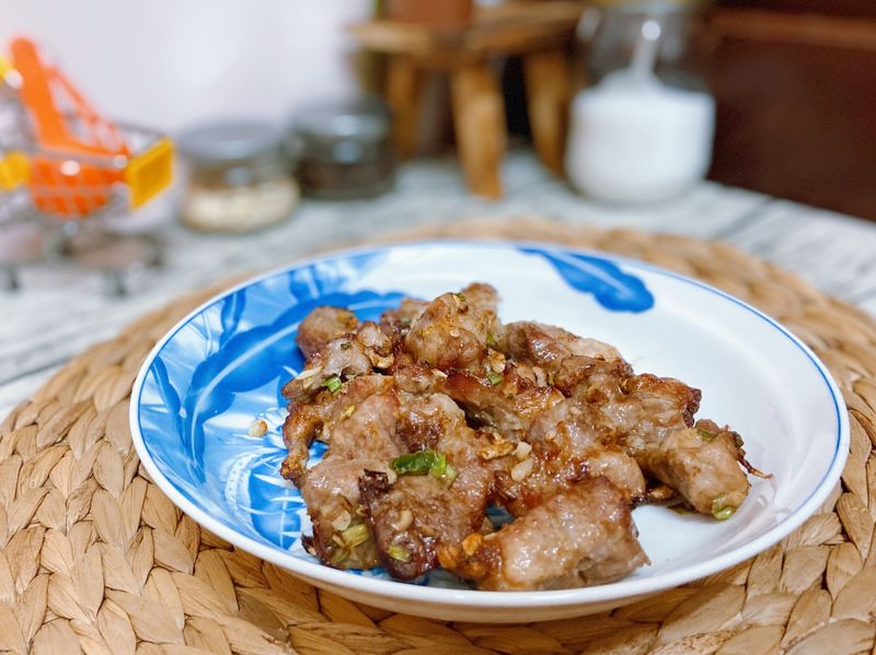 氣炸梅花豬肉