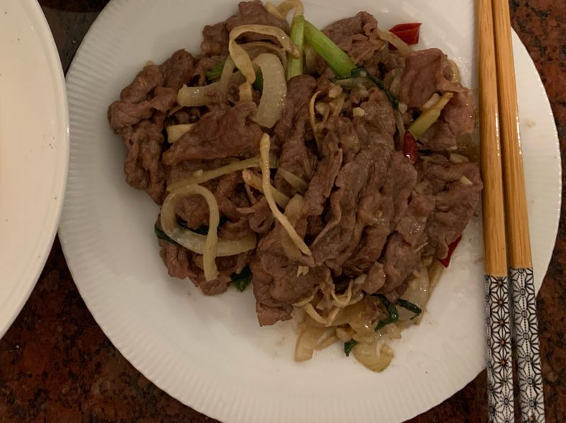 蔥爆牛肉