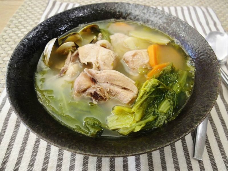 年菜系列-有心食譜:長年菜雞湯