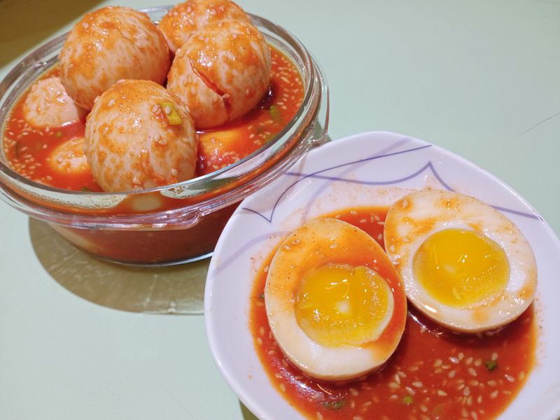 韓式香辣糖心蛋