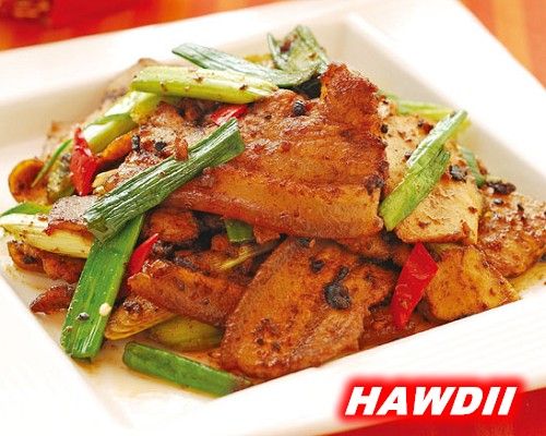 沙茶辣回鍋肉