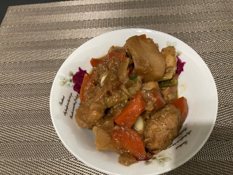馬鈴薯辣雞丁