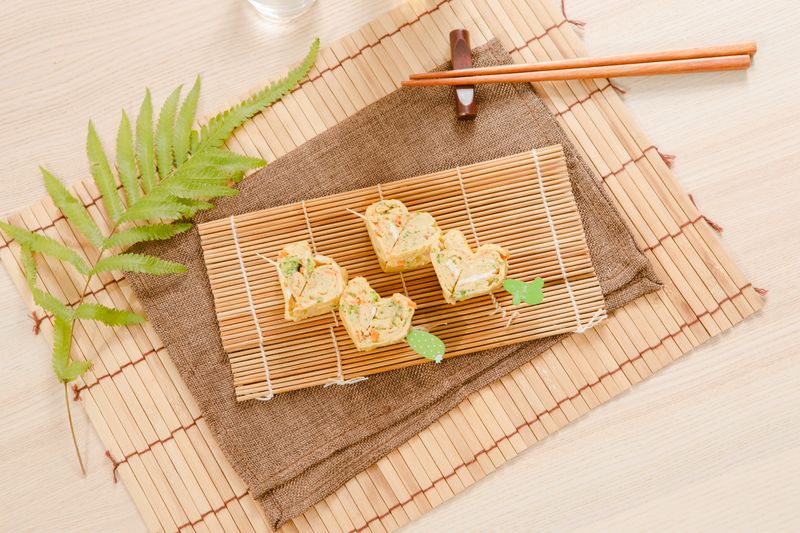 野菜愛心玉子燒(2人份)