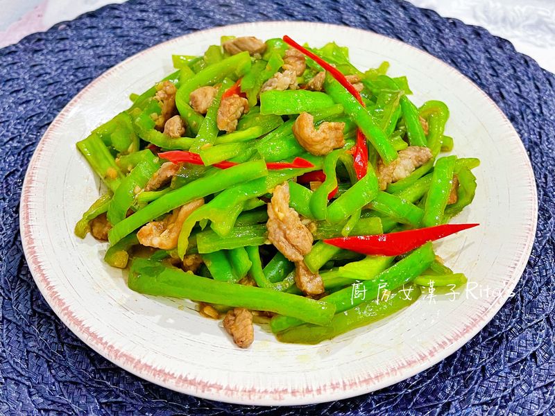 青椒炒肉絲