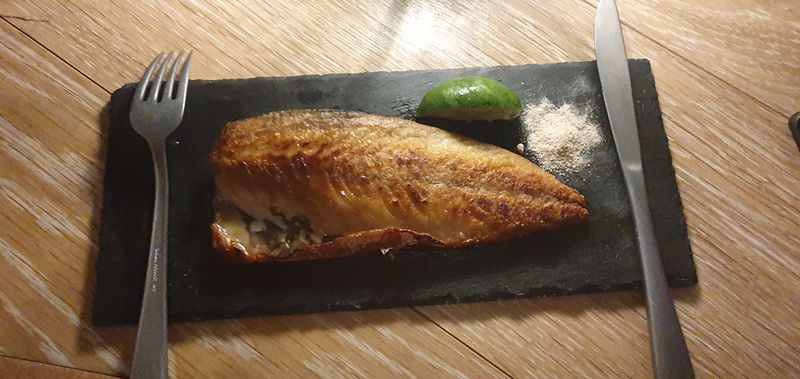 乾煎鯖魚