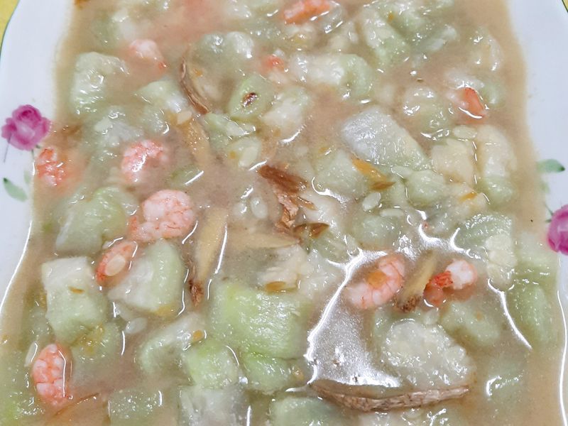 絲瓜燴蝦仁