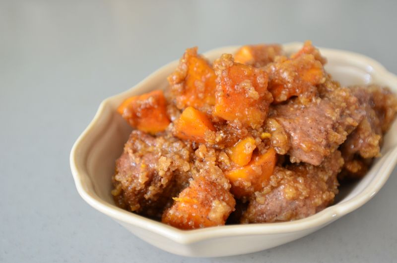 地瓜粉蒸肉【電子鍋料理】