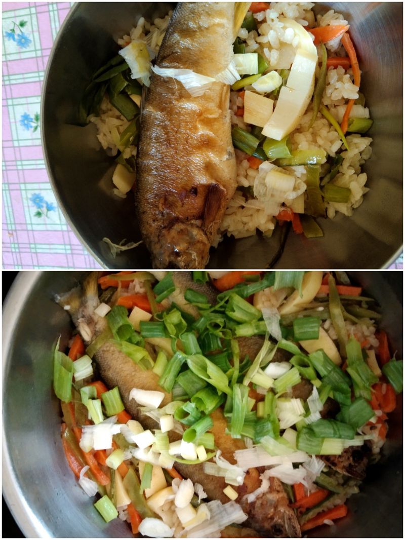 香魚炊飯