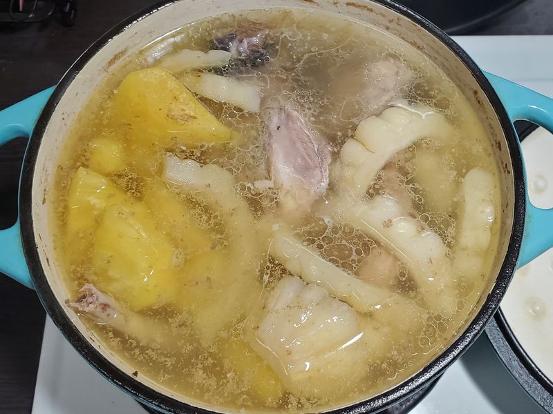 鳳梨苦瓜雞湯