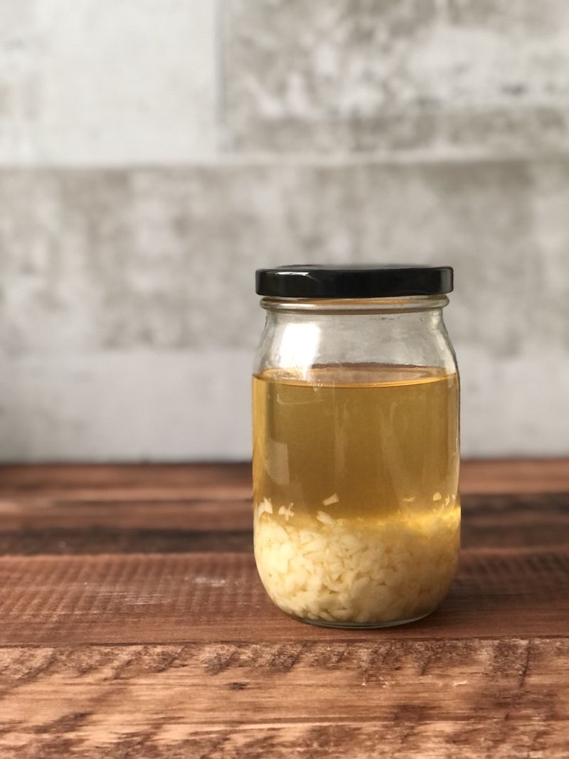 超香萬用蒜頭油～ 熱油泡法
