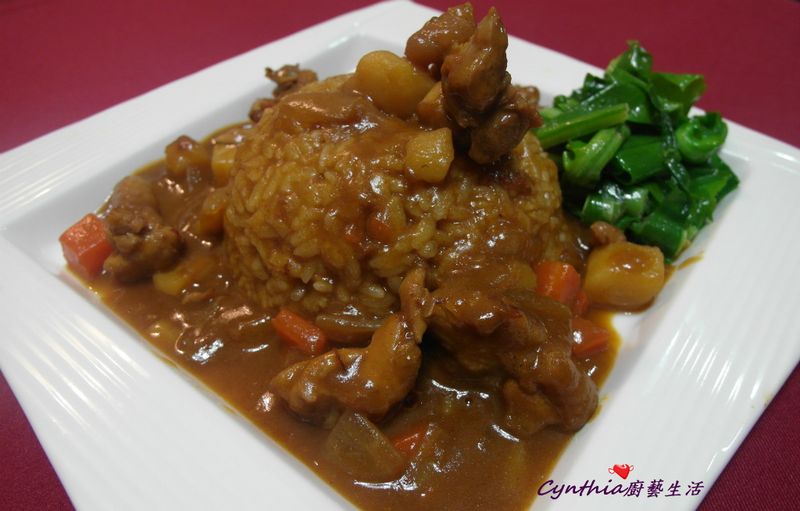 [咖哩雞肉飯~孩子們的最愛]Cynthia廚藝生活