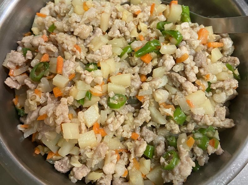 絞肉雜蔬