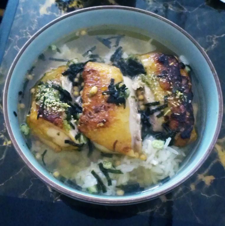 [懶一人] 雞排茶漬飯
