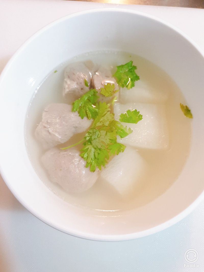 蘿蔔貢丸湯