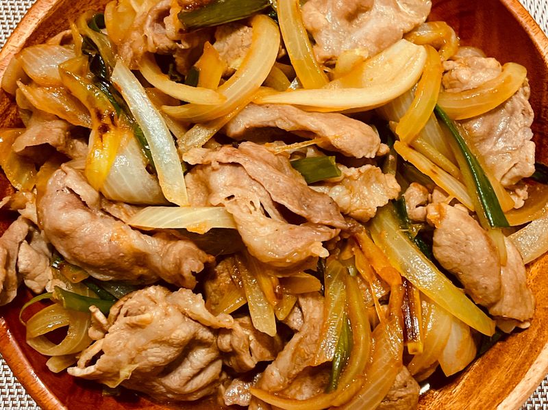 洋蔥炒肉片