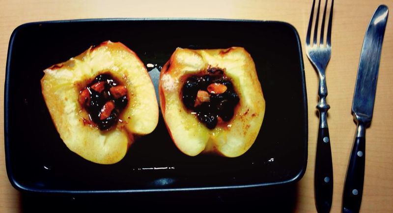 烤蜜蘋果