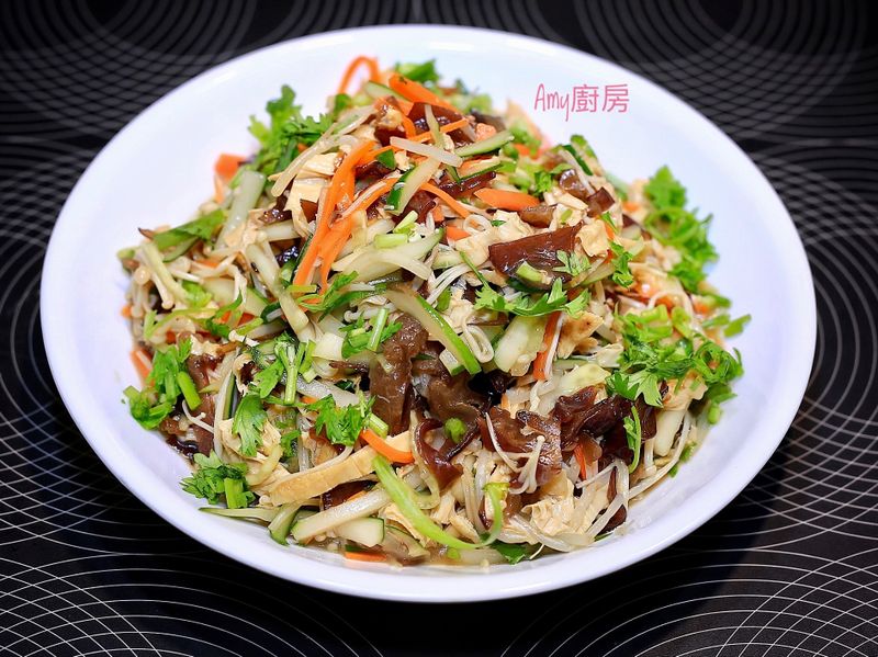涼拌五彩鮮蔬(節能低卡輕食)